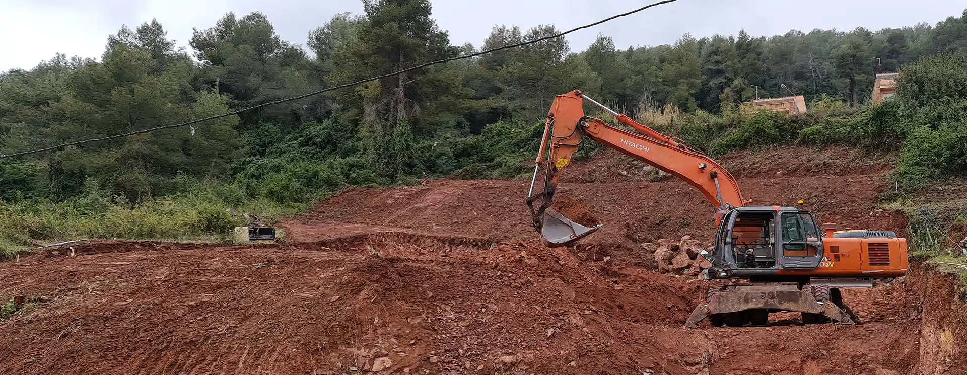 Preparación de terrenos para la construcción