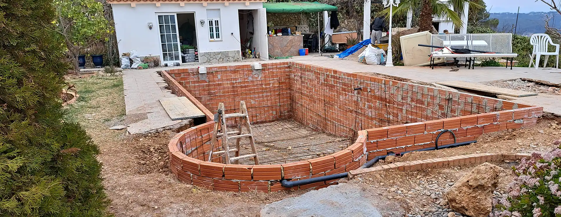 Construcción de piscinas