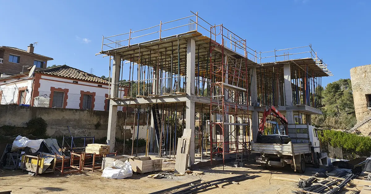Construcción de casas en Barcelona